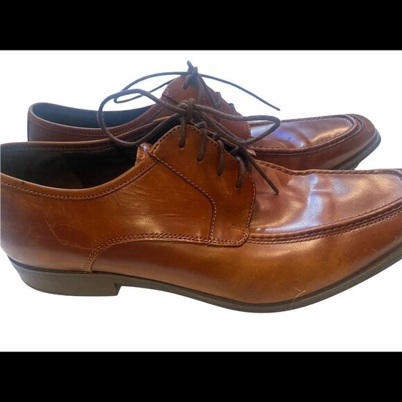 Kenneth Cole Mens Star Walk-ers   Oxford Dress Shoe Cognac Brown  Size 10.5 M main image 8